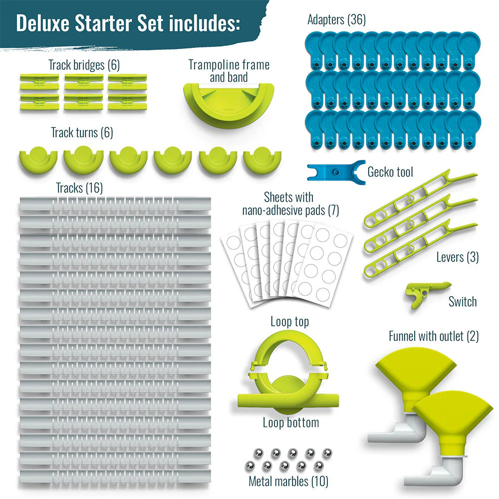 Gecko Run Deluxe Marble Run Starter Set