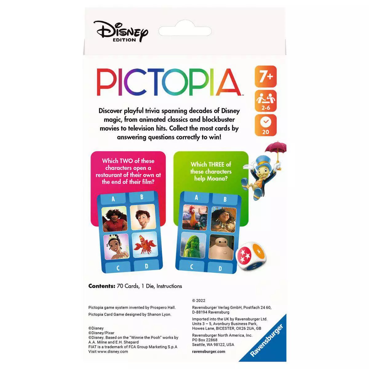 RAV Disney Pictopia Card Game