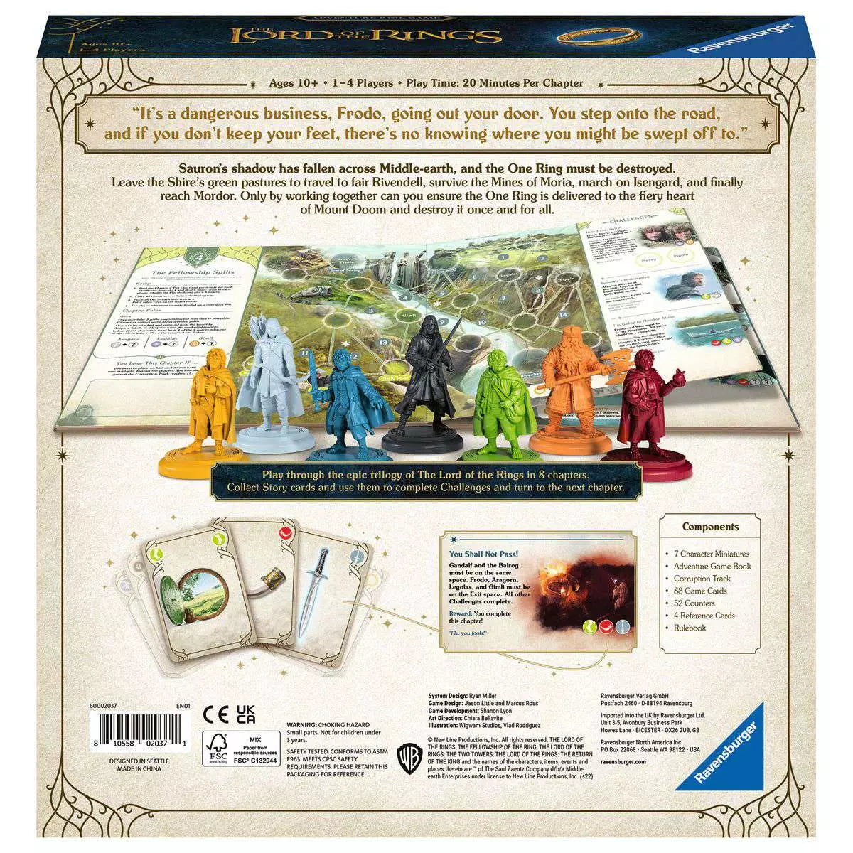 RAV The Lord of the Rings: Adventure Book Game