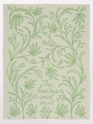 BLUQ The Food Has Weed In It Dish Towel