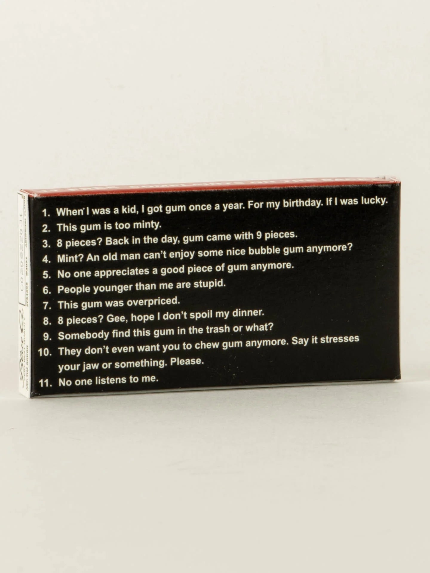 BLUQ Grumpy Old Man Gum