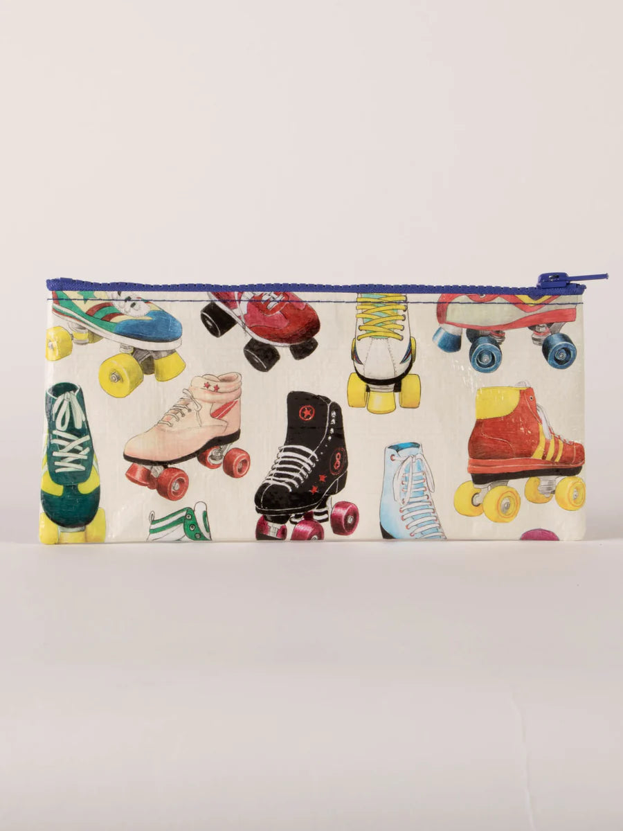 Blue Q Pencil Case - Roller Skates
