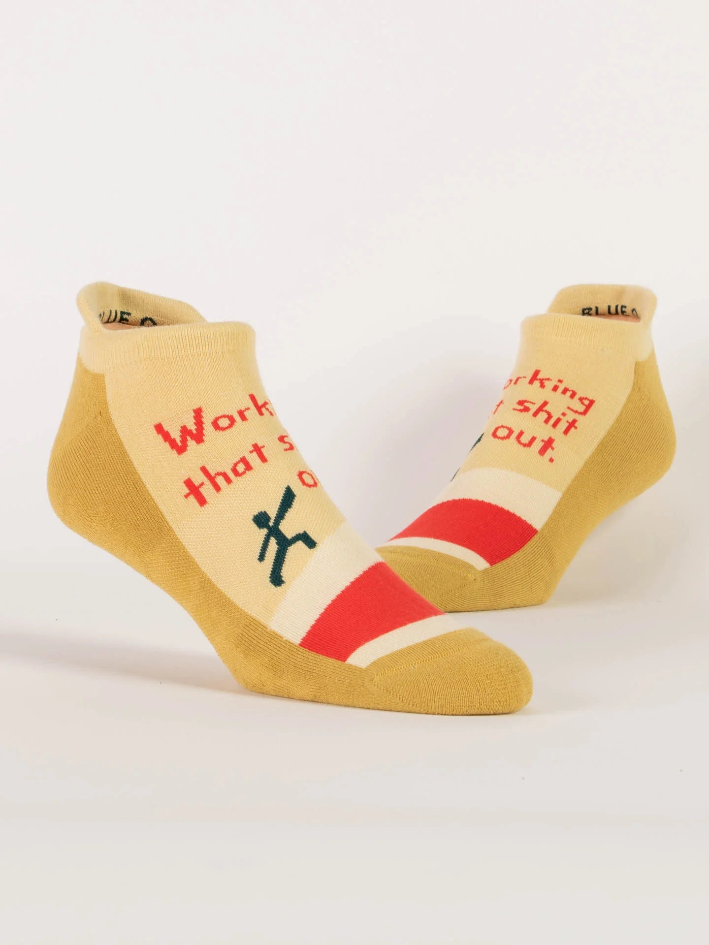 BLUQ Working That Shit Out Sneaker Socks (S/M)