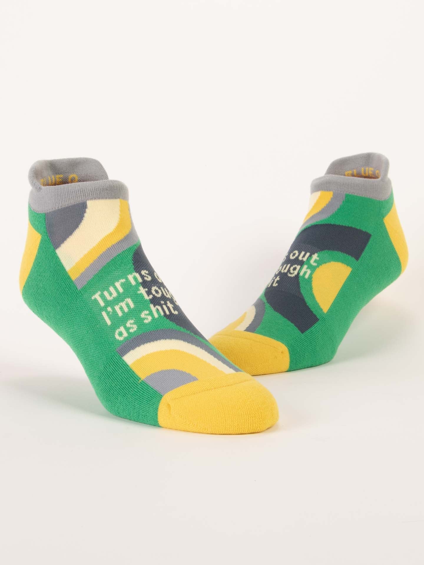 BLUQ Turns Out I'm Tough As Shit Sneaker Socks (S/M)