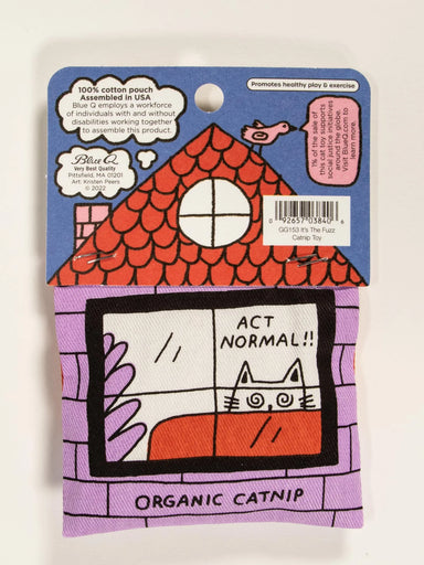 BLUQ Busted! Oh Shit, It's The Fuzz! Catnip Toy