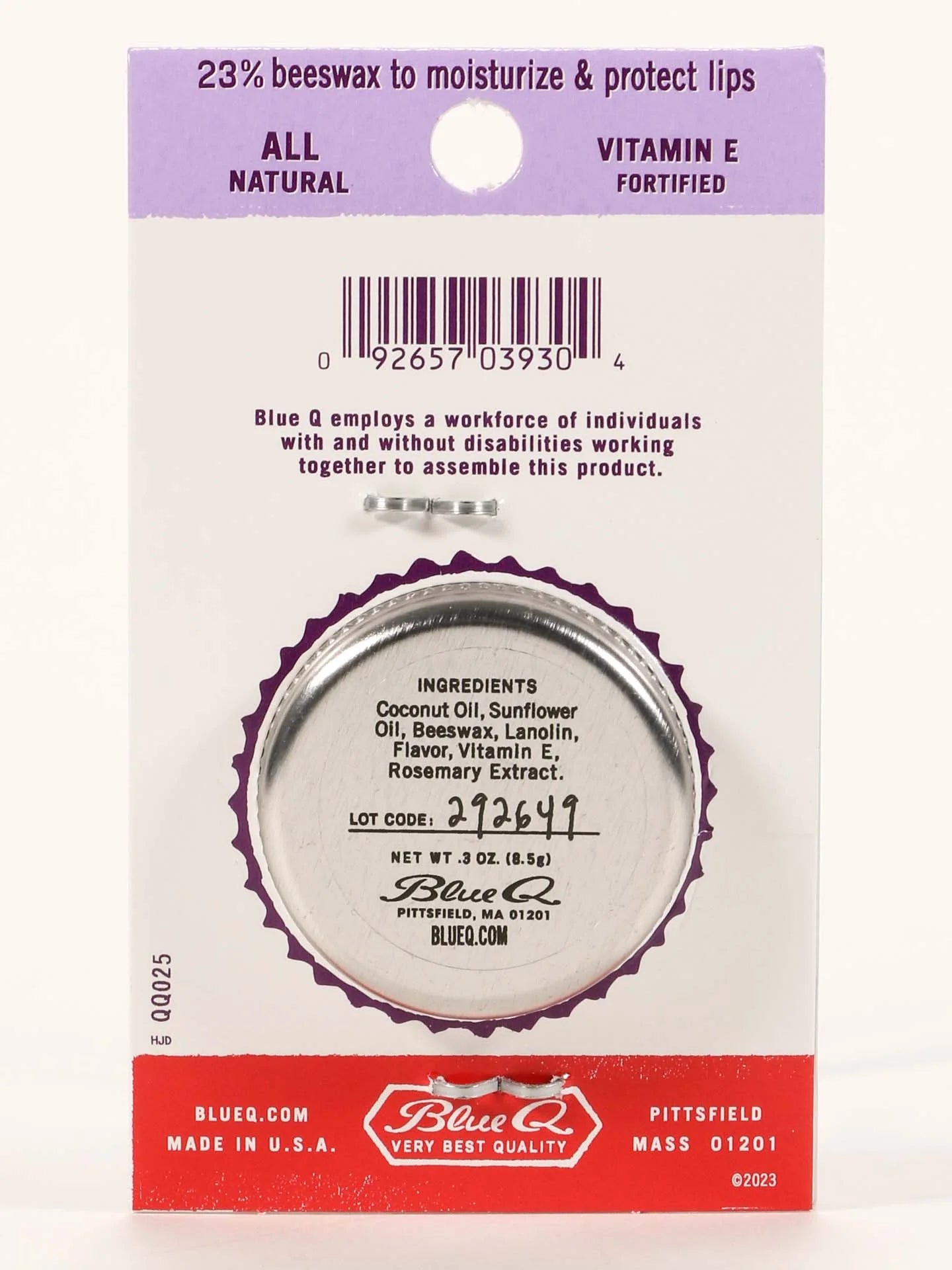 BLUQ Lip Shit Lip Balm-Strawberries And Cream