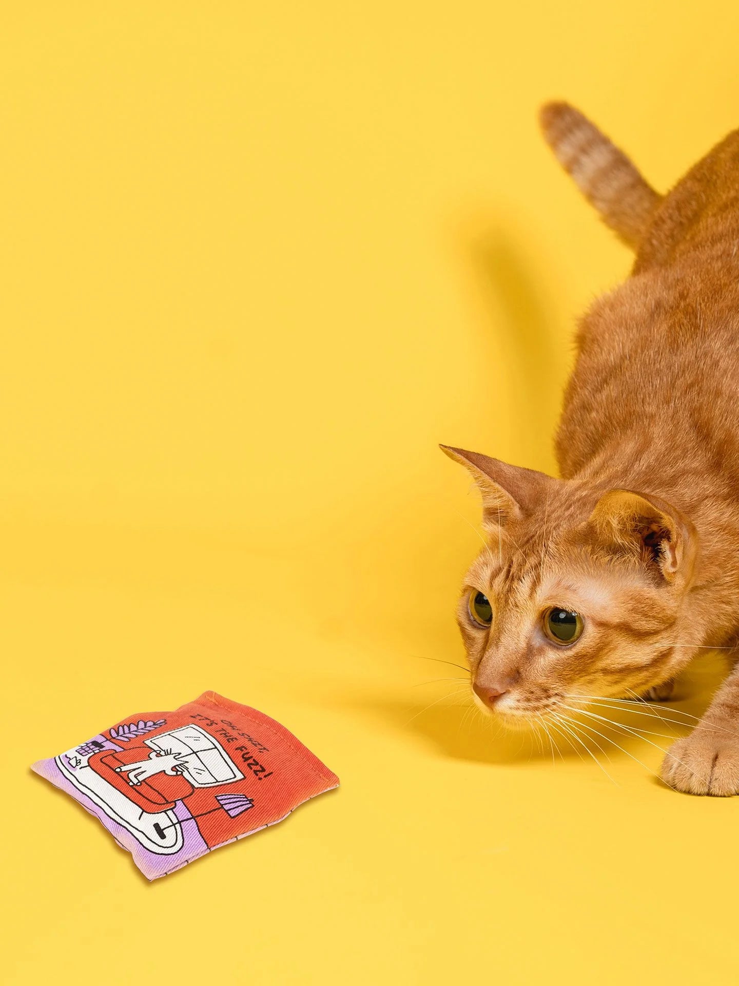 BLUQ Busted! Oh Shit, It's The Fuzz! Catnip Toy