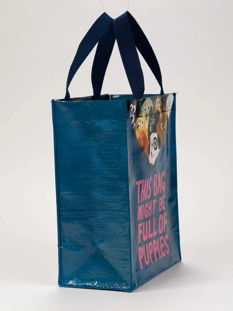 Blue Q Shoulder Tote - Bag Full Of Puppies