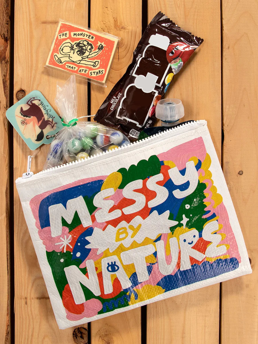 Blue Q Zip Pouch - Messy By Nature