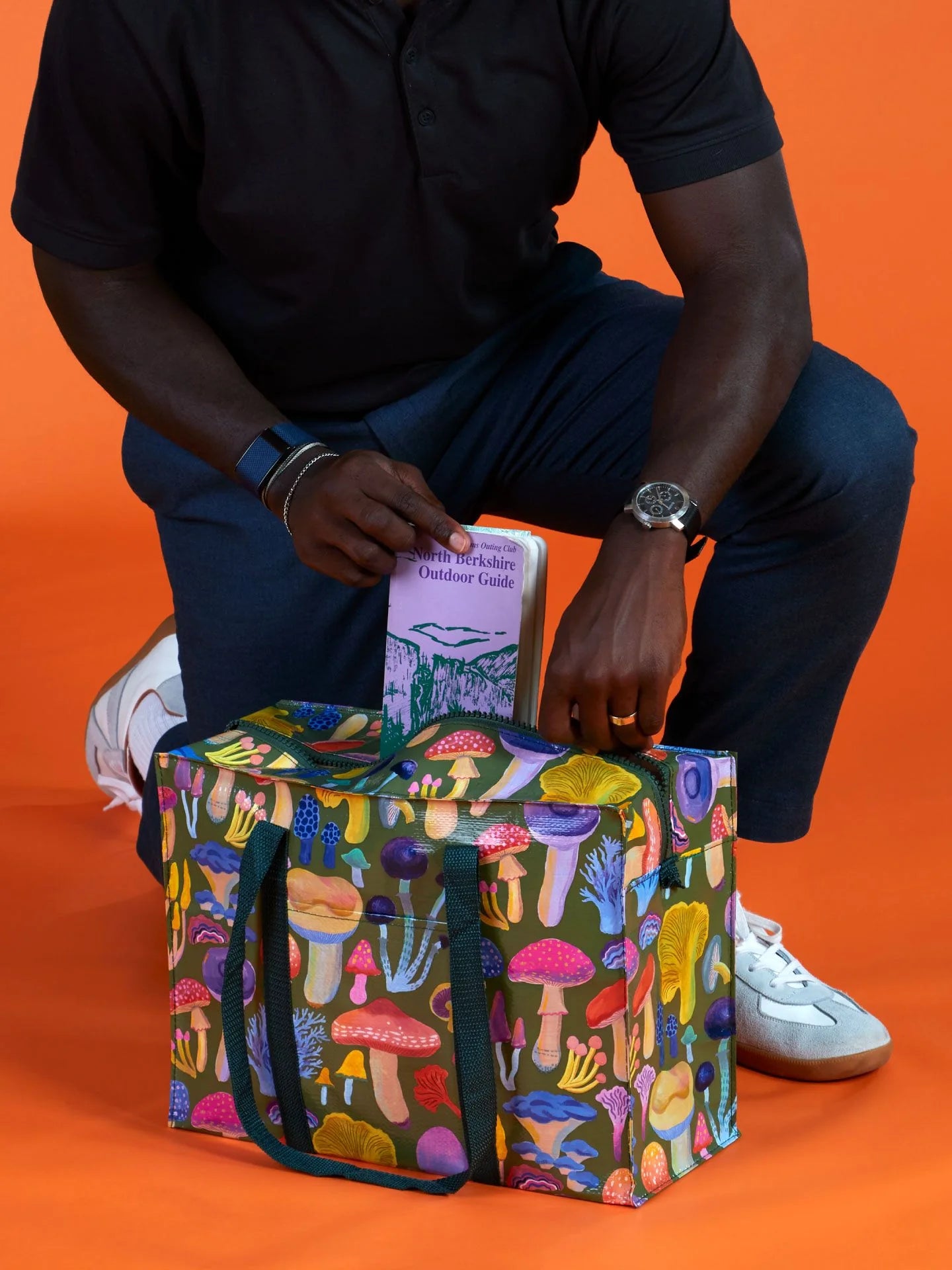 BLUQ Mushrooms Shoulder Tote