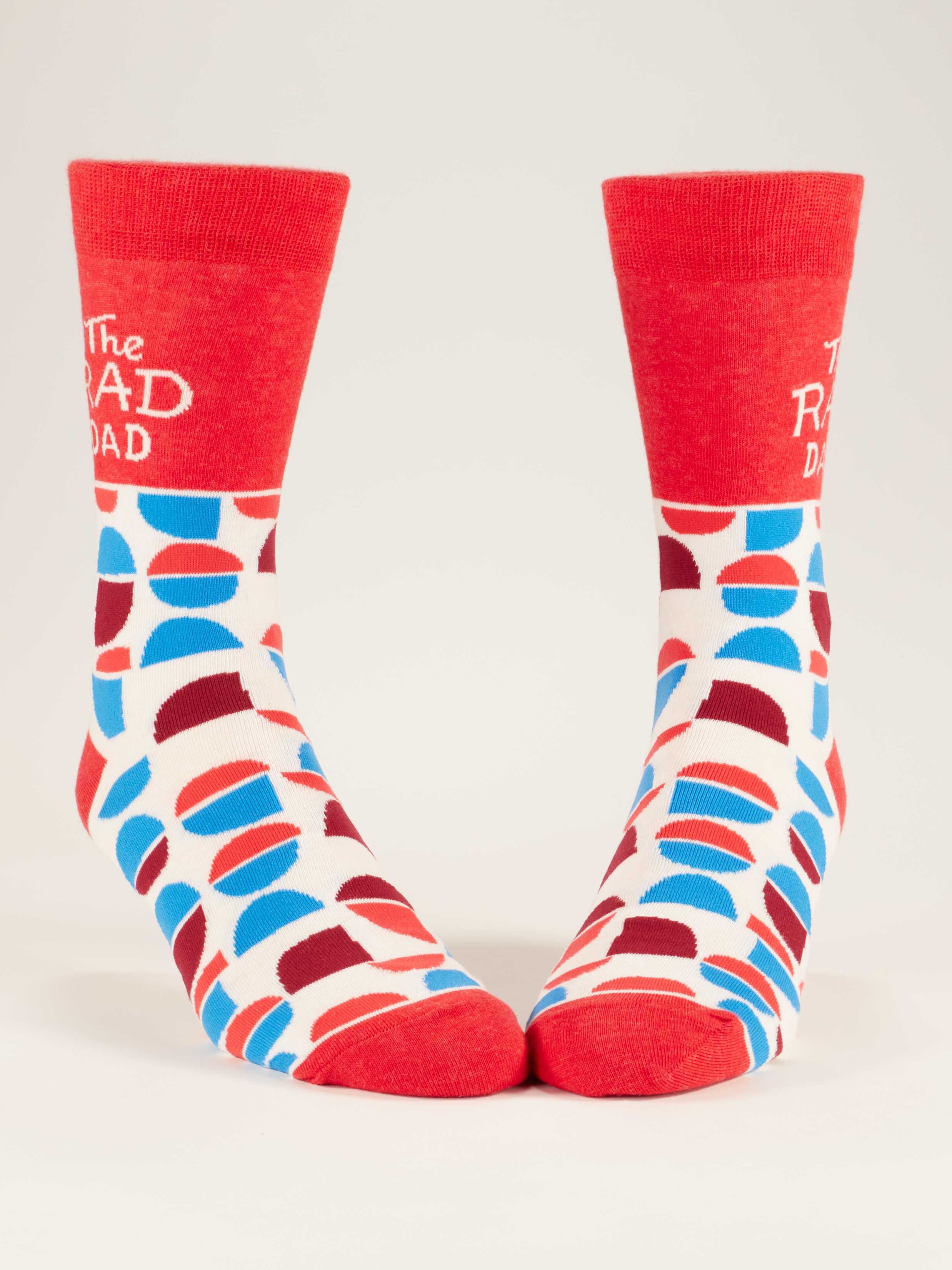 BLUQ The Rad Dad Men's Crew Socks
