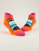 BLUQ Mom Battery Low Sneaker Socks (L/XL)