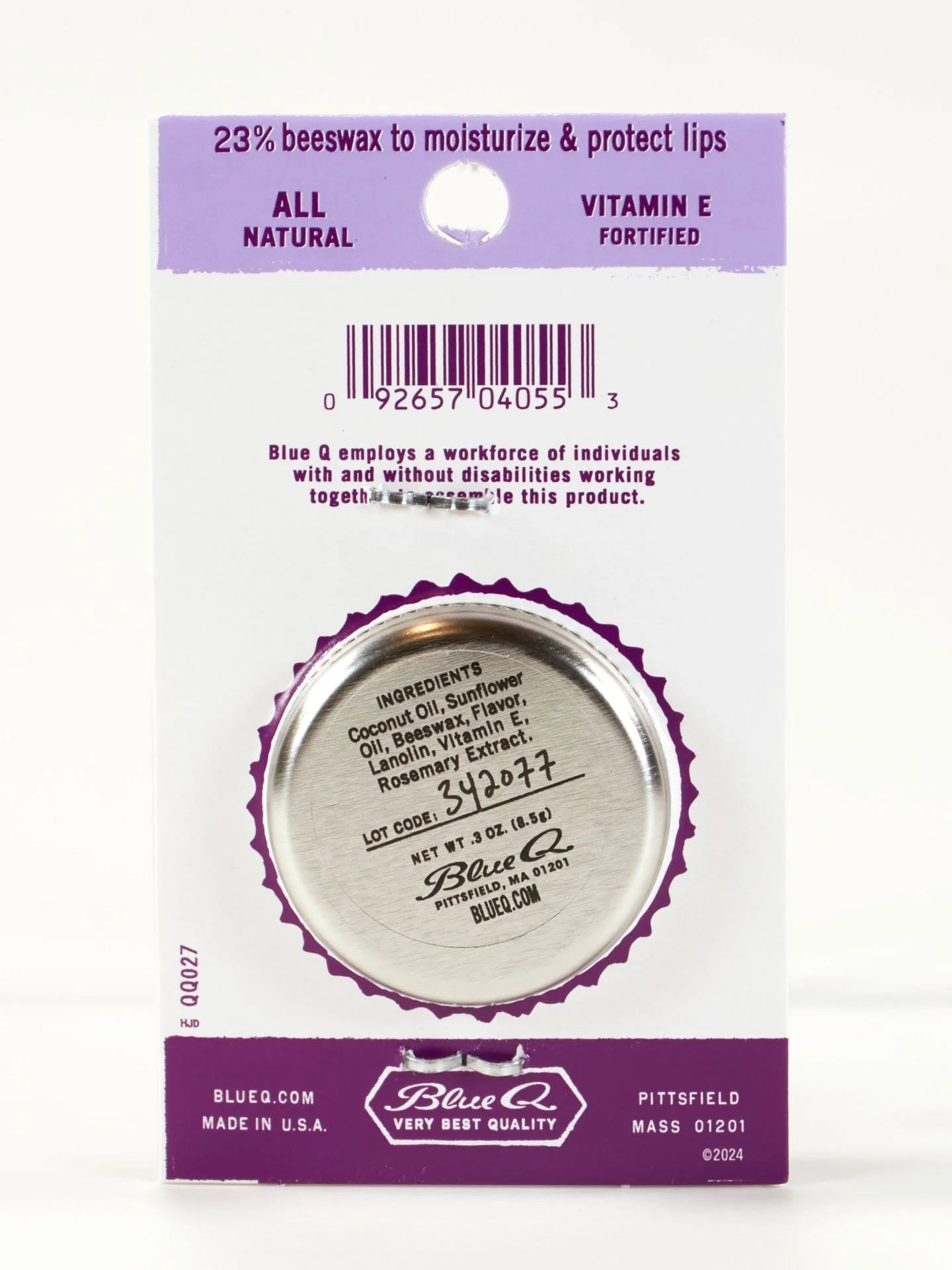 BLUQ Lip Shit Lip Balm-Black Raspberry