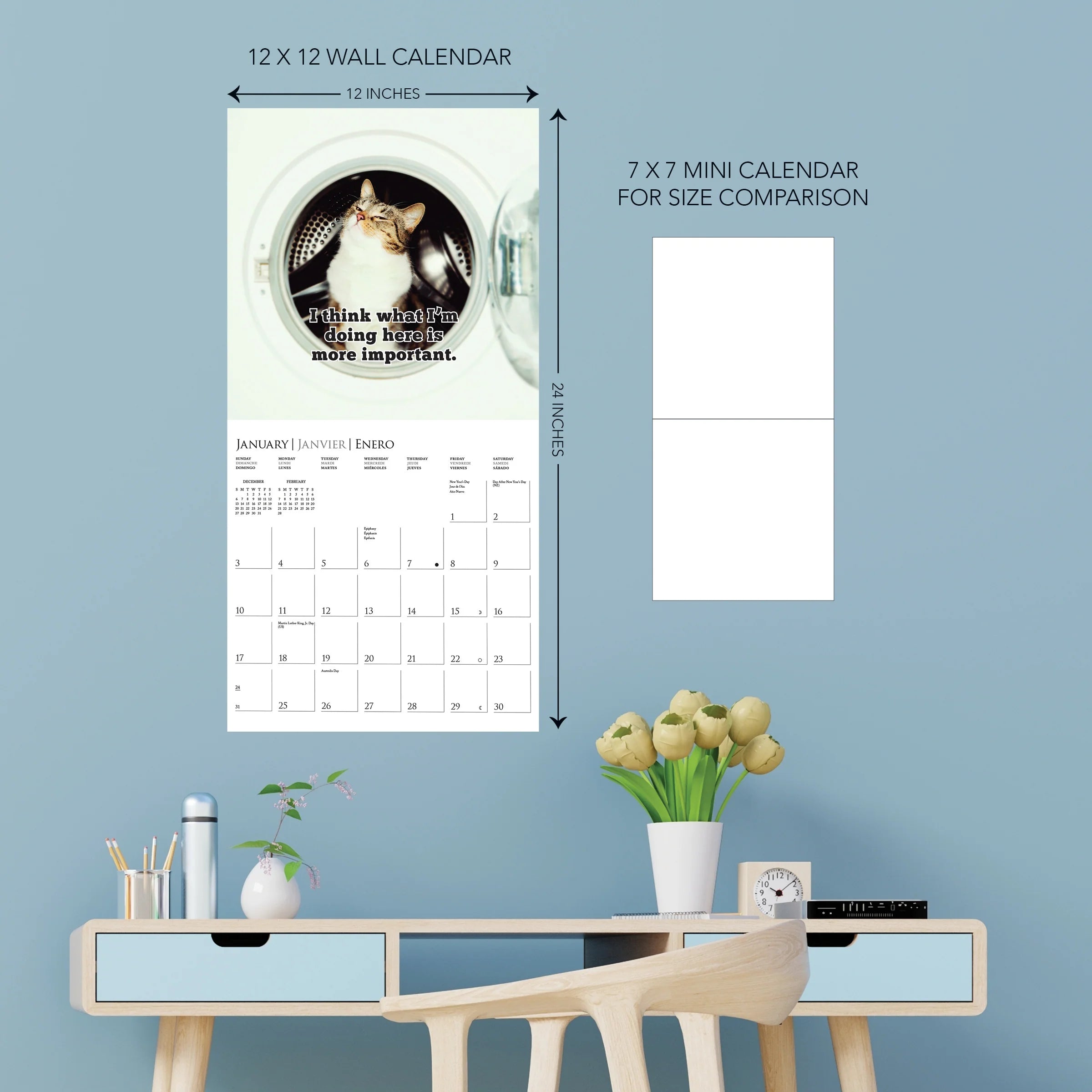 GRPH Nuthin' But Trouble 2027 Wall Calendar