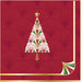 Deco Tree Holiday Cocktail Napkins