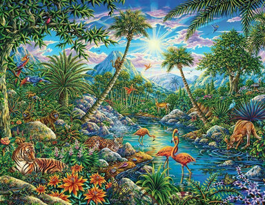 SPRGBK Discovery Island 100 Piece Puzzle