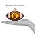 Old World Christmas University of Oregon Football Ornament