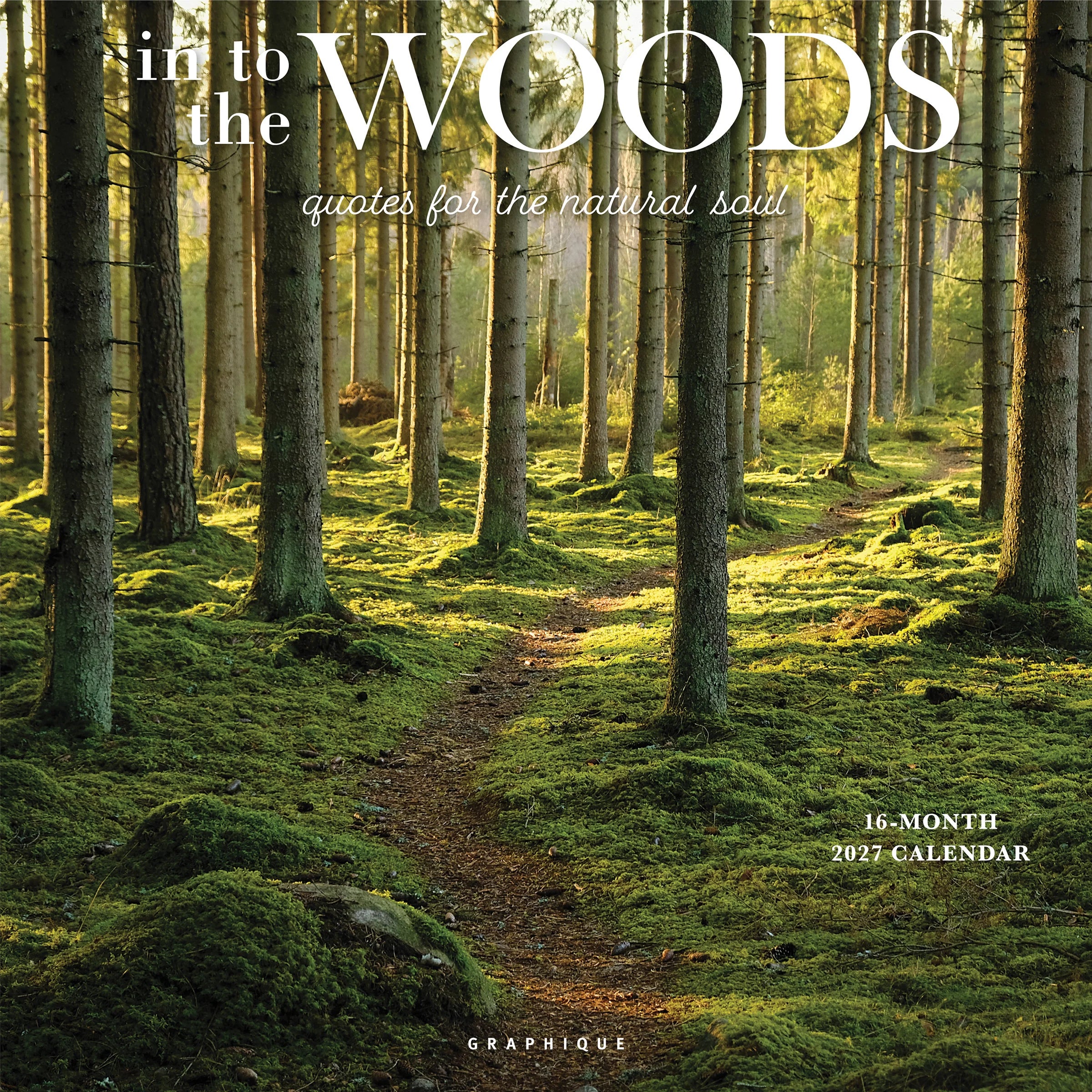 GRPH Into the Woods 2027 Wall Calendar