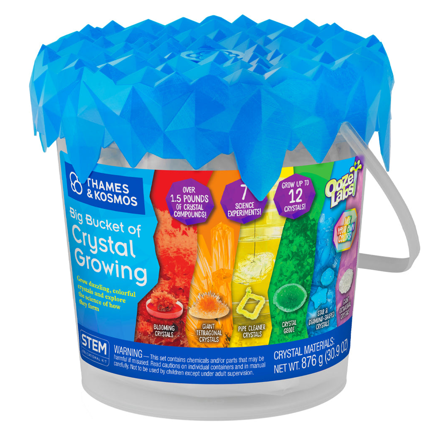 T&K Ooze Labs: Big Bucket of Crystal Growing