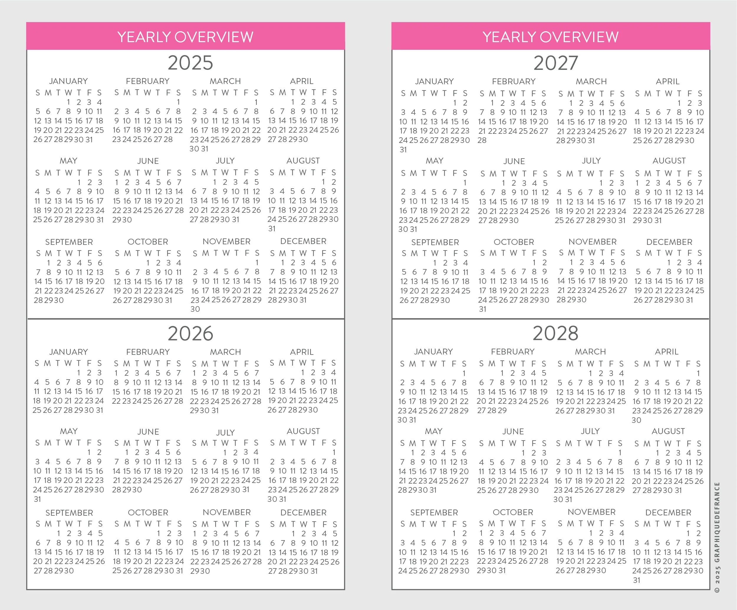 Van Gogh 2026-2027 2 Year Pocket Planner