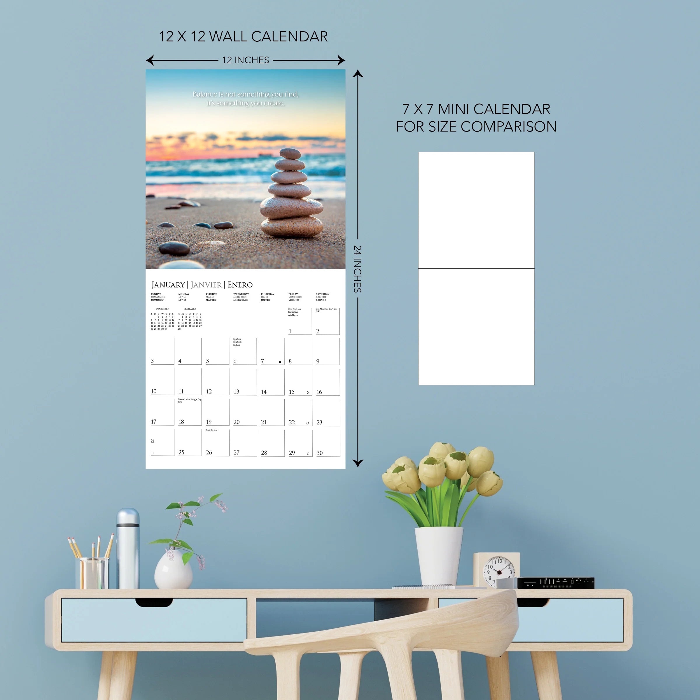 GRPH Balance of Nature 2027 Wall Calendar