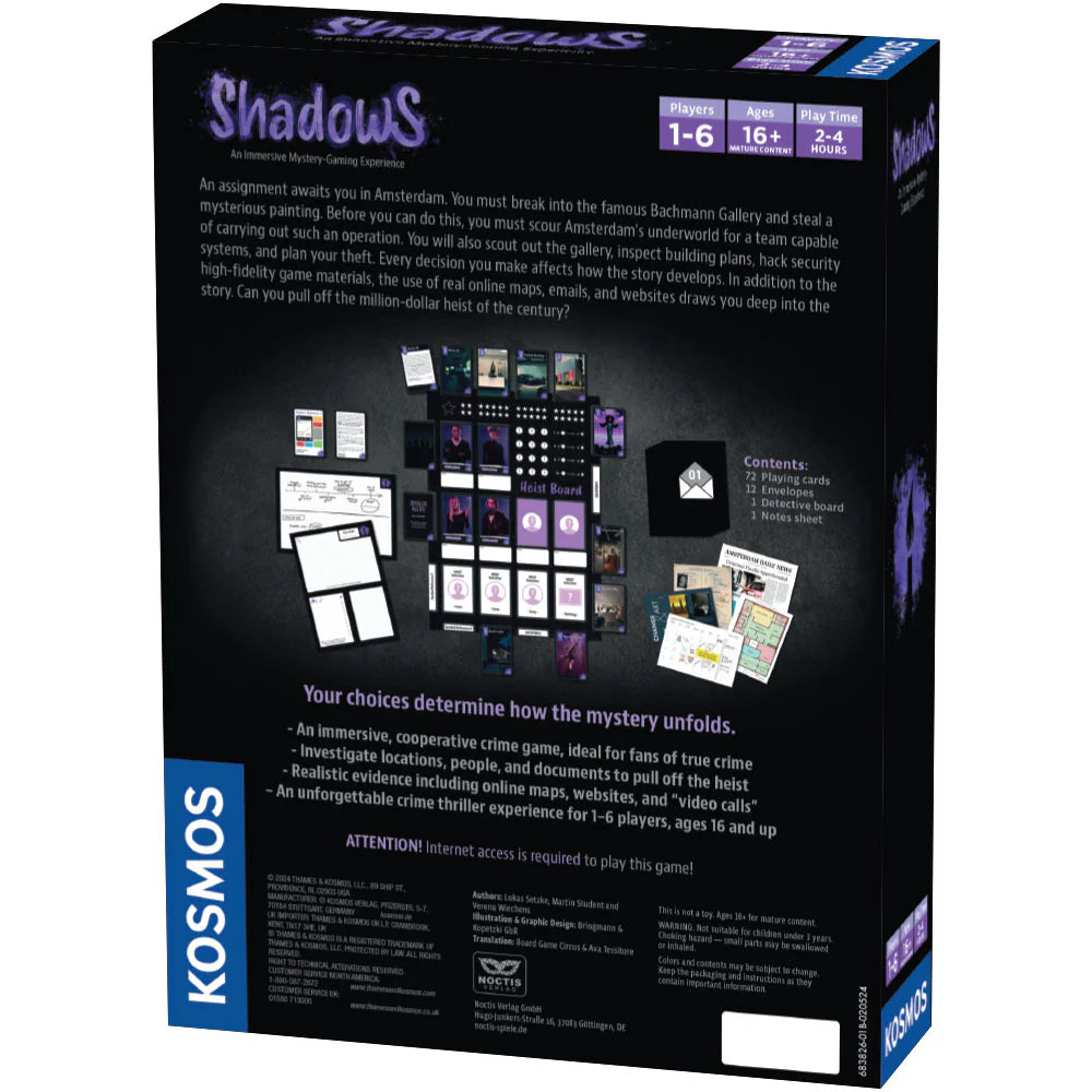 Masters of Crime Shadows - An Immersive Mystery Gaming Experience