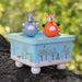 Jack Rabbit Dancing Fox & Bunny Music Box