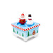 Jack Rabbit Dancing Santa & Frosty Music Box