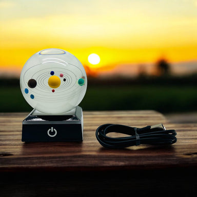 3D Crystal Solar System