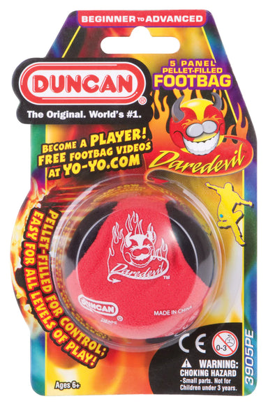 DUNCAN Daredevil Footbag - Single, Assorted Colors