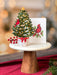 Merry Tree Mini Pop Up Flower Bouquet Greeting Card    