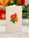 French Poppies Mini Pop Up Flower Bouquet Greeting Card    