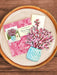 Cherry Blossoms Mini Pop Up Flower Bouquet Greeting Card    