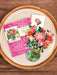 Dear Dahlia Mini Pop Up Flower Bouquet Greeting Card    