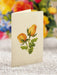 Sorbet Roses Mini Pop Up Flower Bouquet Greeting Card    