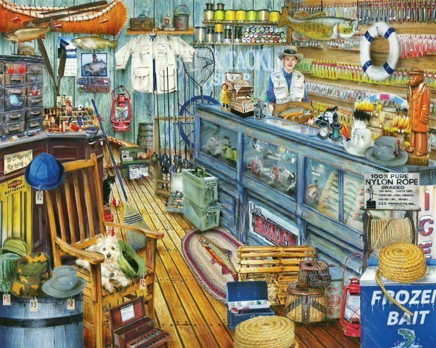 SPRGBK The Bait Shop 1000 Piece Puzzle