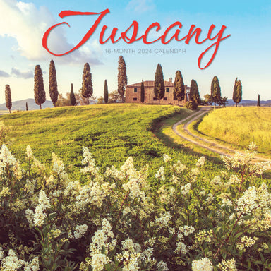 Tuscany 2024 Wall Calendar    