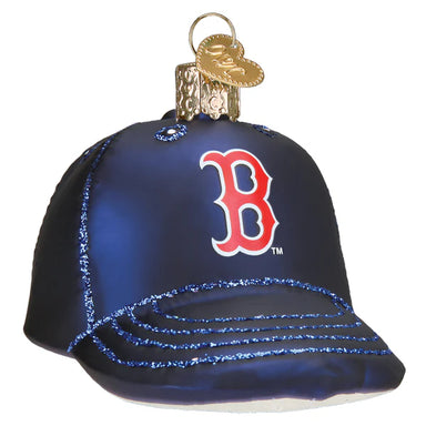 Old World Christmas MLB Boston Red Sox Baseball Hat Ornament