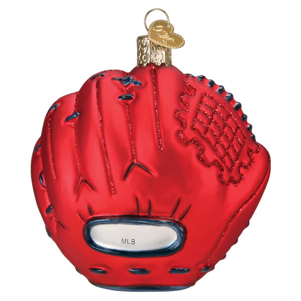 Old World Christmas MLB Boston Red Sox Mitt and Ball Ornament