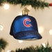 Old World Christmas MLB Chicago Cubs Baseball Hat Ornament