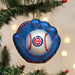 Old World Christmas MLB Chicago Cubs Mitt and Ball Ornament
