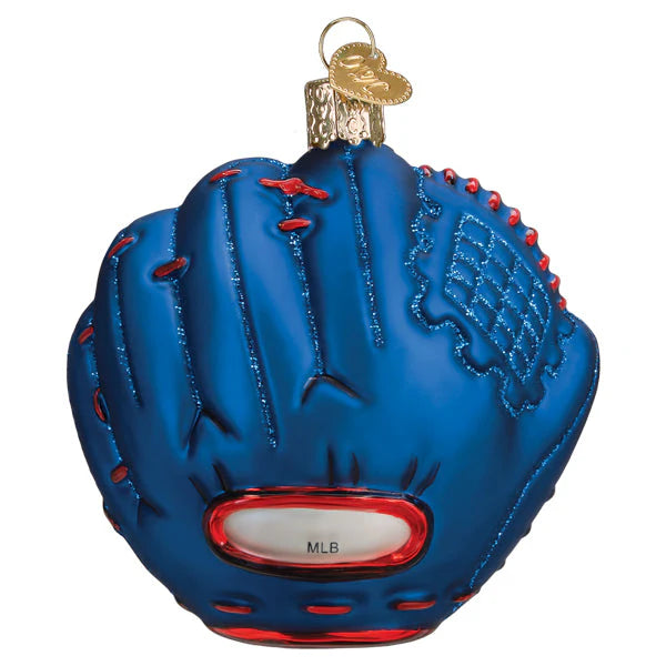Old World Christmas MLB Chicago Cubs Mitt and Ball Ornament