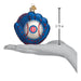 Old World Christmas MLB Chicago Cubs Mitt and Ball Ornament
