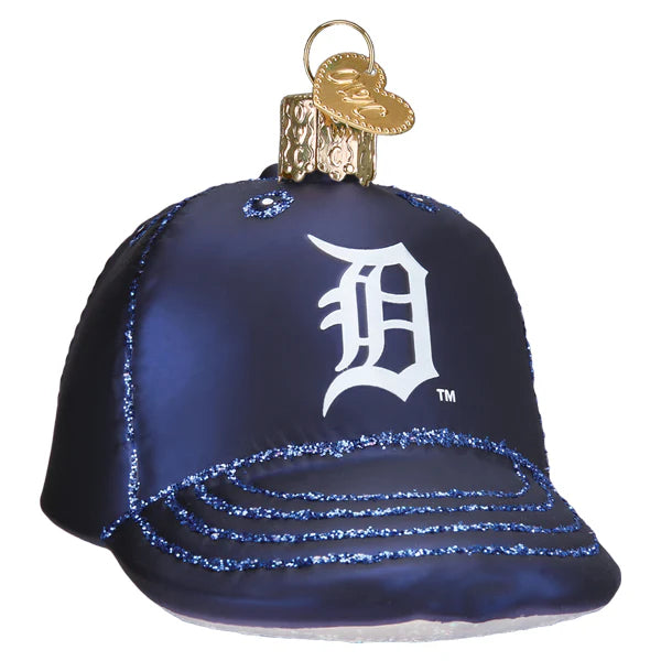 Old World Christmas MLB Detroit Tigers Baseball Hat Ornament