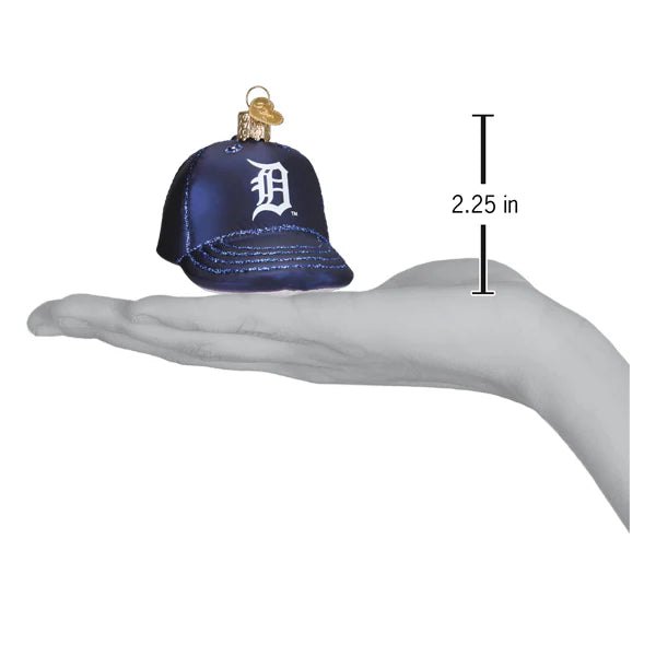 Old World Christmas MLB Detroit Tigers Baseball Hat Ornament