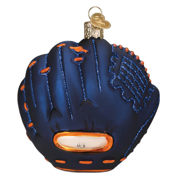 Old World Christmas MLB Detroit Tigers Mitt and Ball Ornament