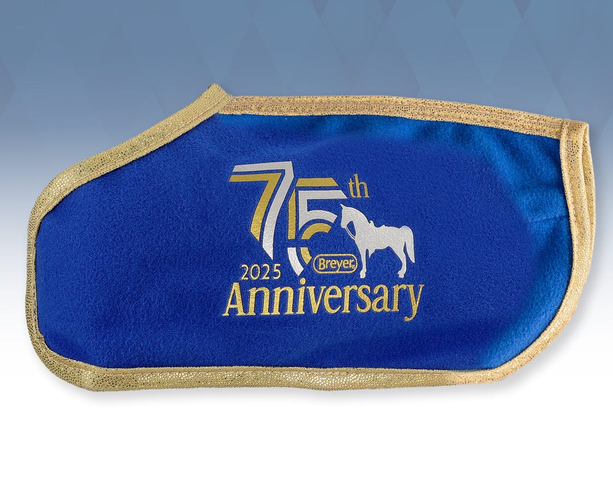 BRYR 75th Anniversary Horse Blanket - Blue