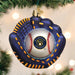 Old World Christmas MLB Milwaukee Brewers Mitt and Ball Ornament