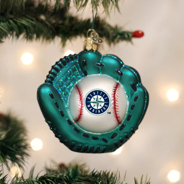 OWC Seattle Mariners Baseball Mitt Ornament