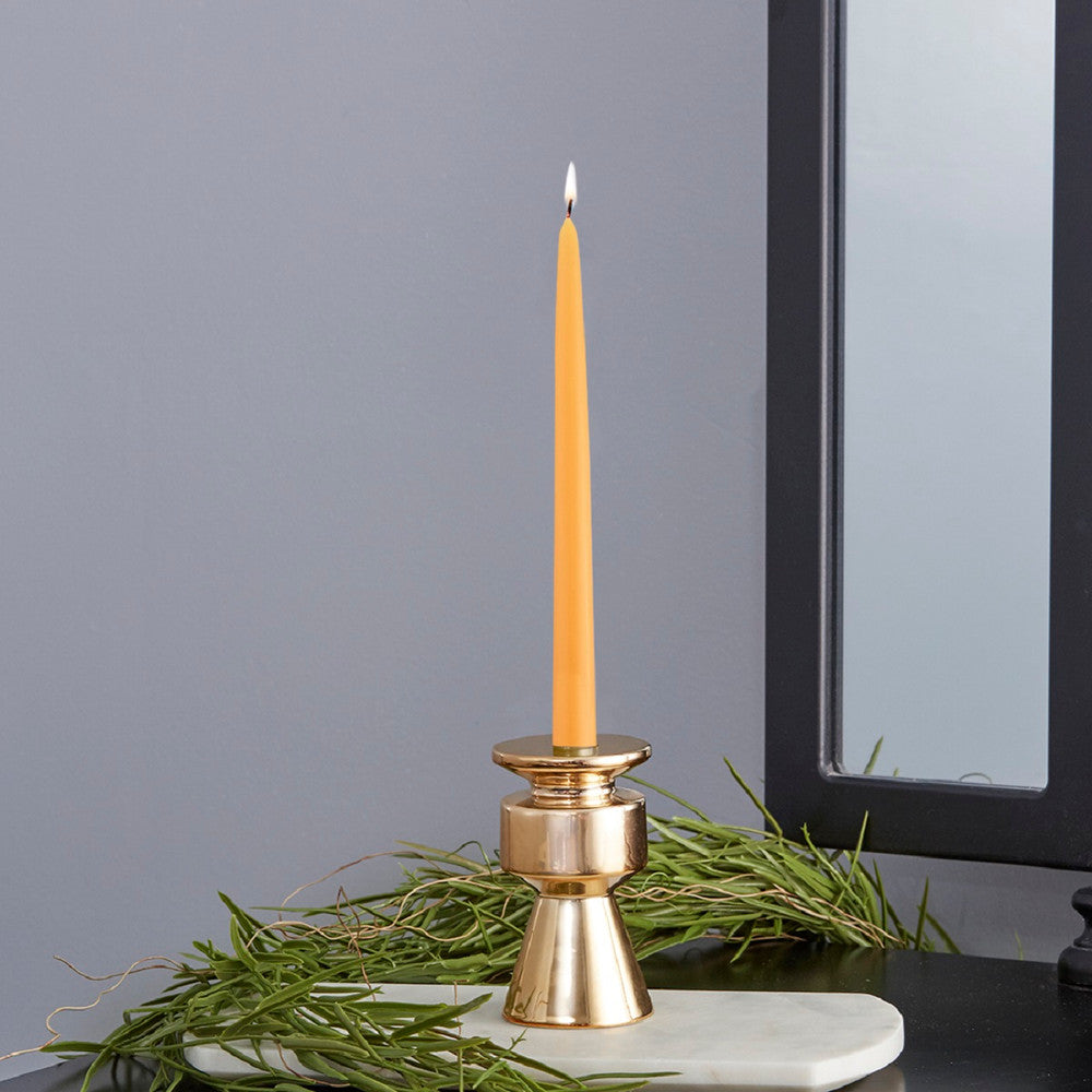 ROOT 9" Dipped Taper Candle - Butterscotch
